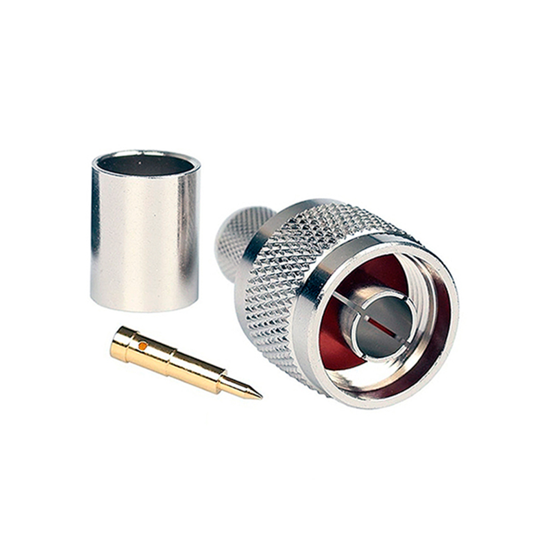 Conector N Macho Crimpado para LMR400 - Imagen 3