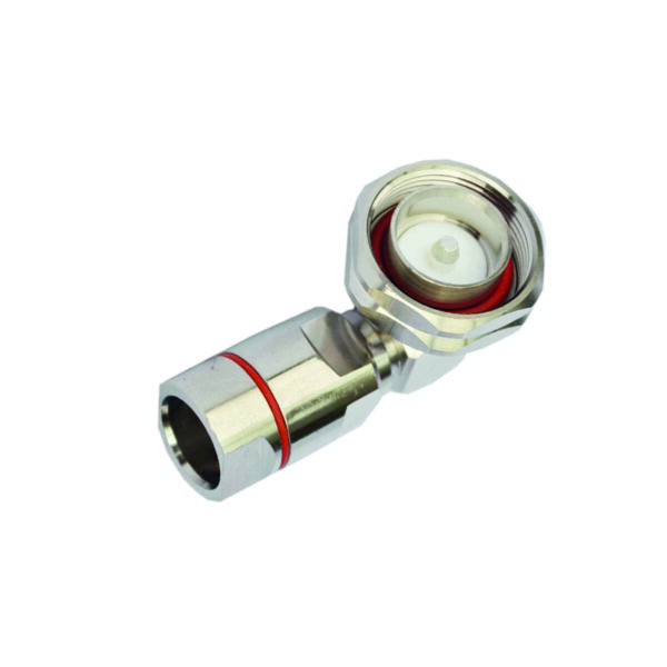 DIN 7/16 Macho 90° para cable